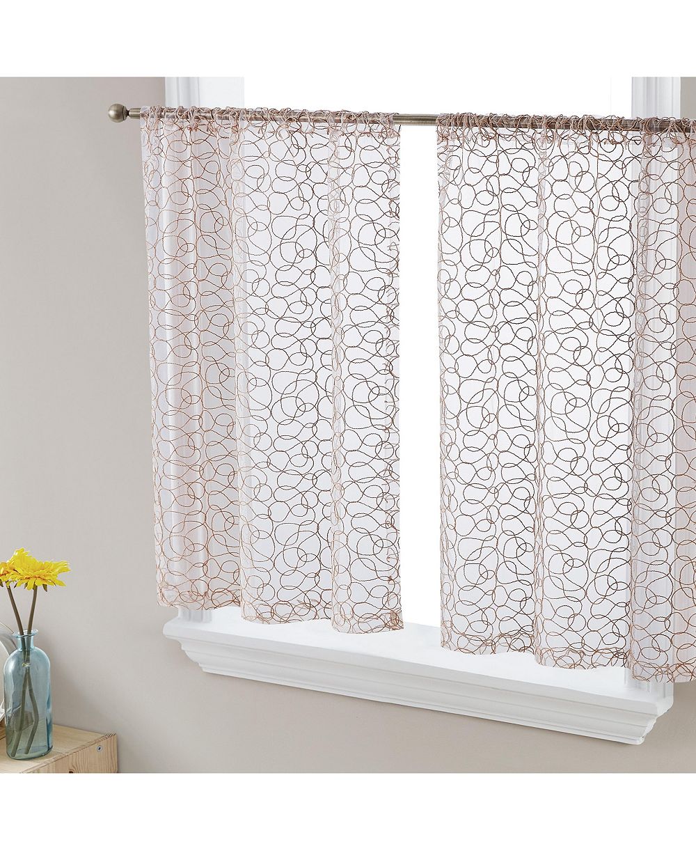 Занавески для окон HLC.ME Audrey Embroidered Sheer Voile