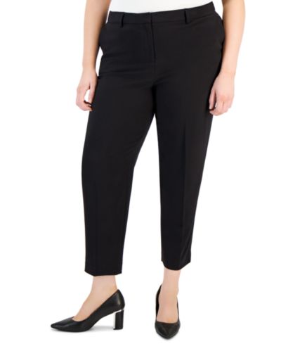Брюки Tahari ASL Shannon Mid-Rise Ankle Plus Size
