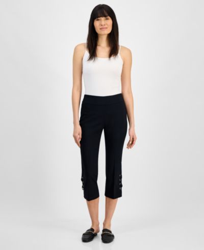 Женские брюки JM Collection Side Lace-Up Capri