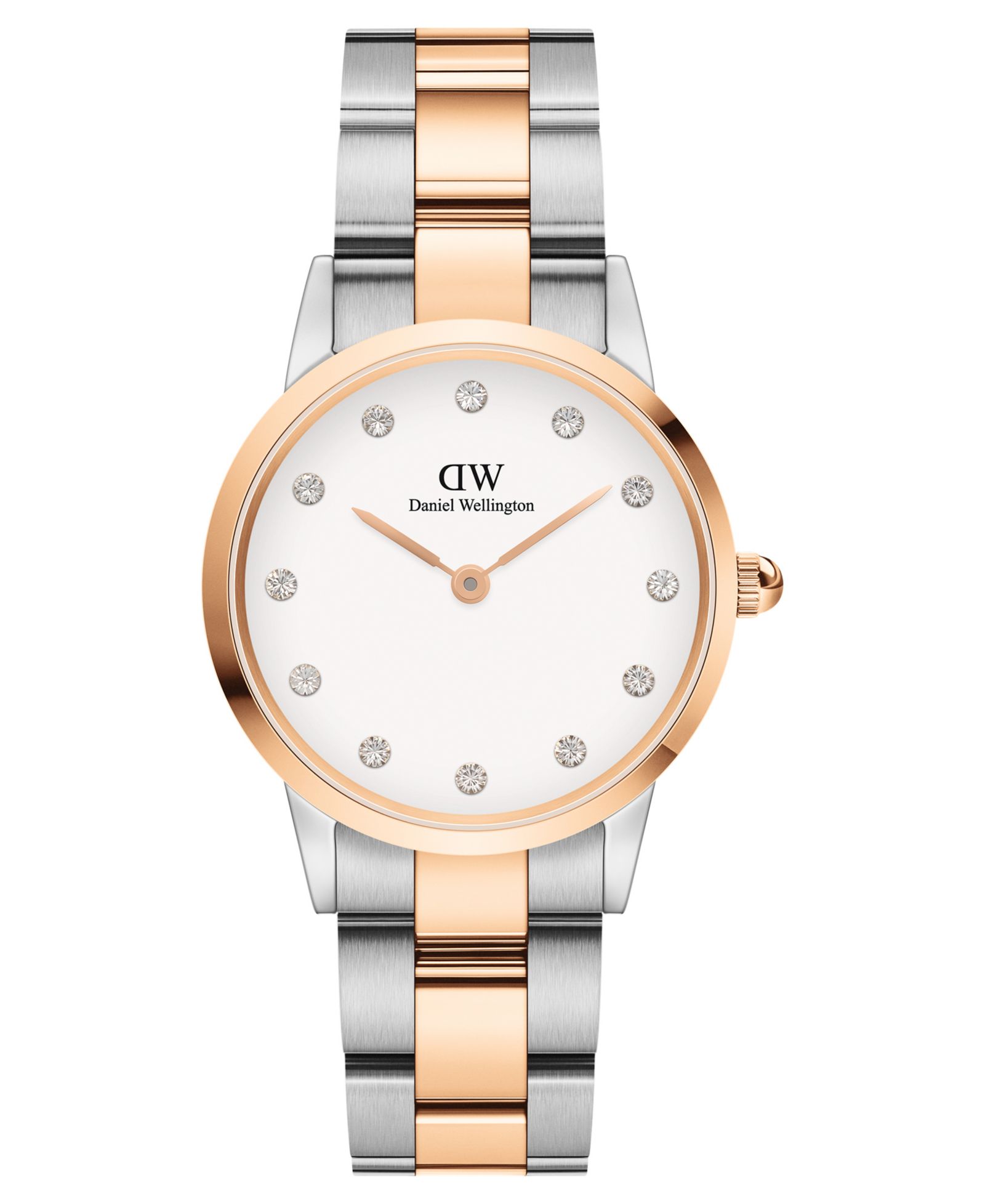 Женские часы Daniel Wellington Iconic Link Lumine Two-Tone Stainless Steel 28mm