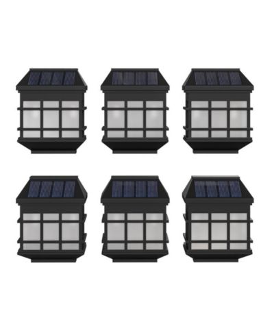 Солнечные светильники для забора и террасы MERRICK LANE, Set Of 6
