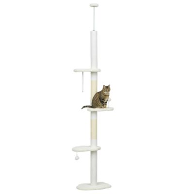 Кошачий дом PawHut 8.4' Floor to Ceiling, Adjustable Height
