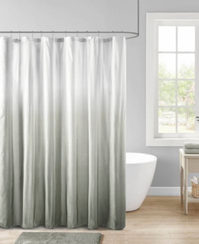 Штора для душа Madison Park Ara Ombre Printed Seersucker, 72" x 72"