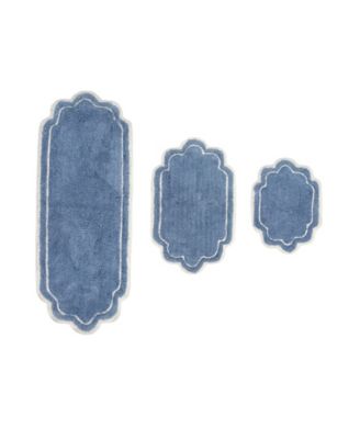 Home Weavers Allure Bathroom 3-Pc. Bath Rug Set