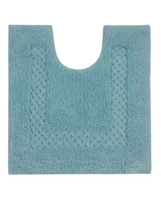 Home Weavers Classy U-Shape Contour Toilet Rug, 20" x 20"