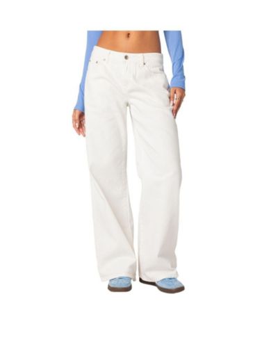 Женские широкие джинсы Edikted Roman Low Rise Baggy