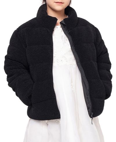 Rokka&Rolla Big Girls Sherpa Puffer Jacket