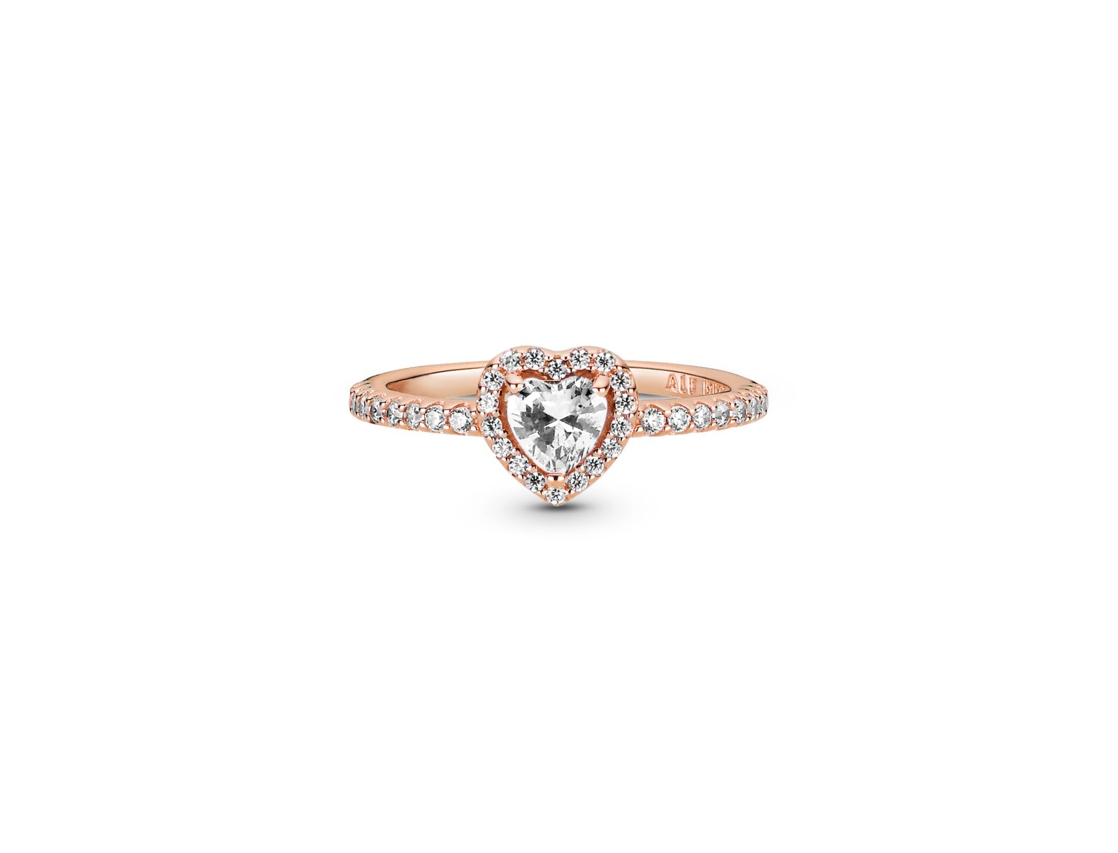 Кольцо Pandora Cubic Zirconia Timeless Sparkling Elevated Heart
