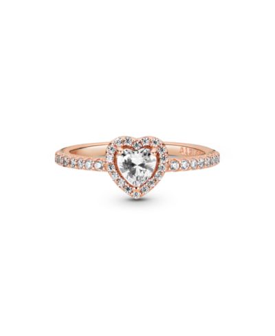 Кольцо Pandora Cubic Zirconia Timeless Sparkling Elevated Heart