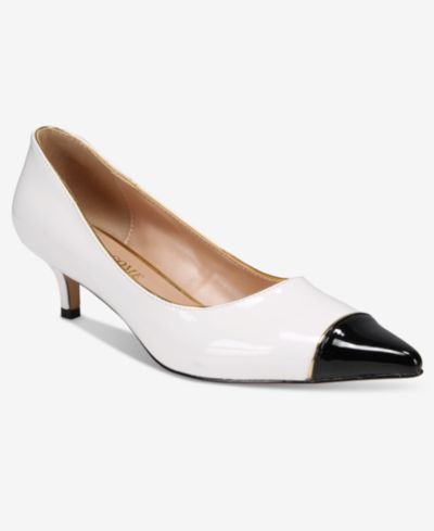 Женские туфли-лодочки THINGS II COME Jacey Luxurious Pointed-Toe Kitten Heel