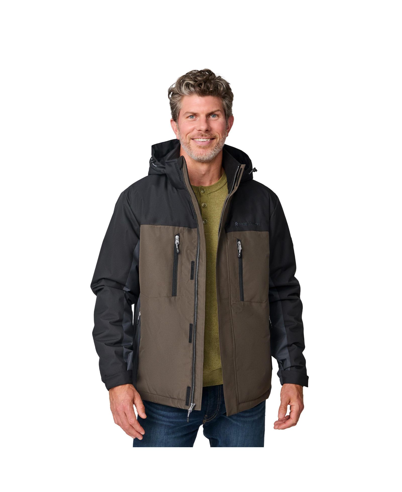 Free Country Мужской FreeCycle Trifecta Mid Weight Jacket
