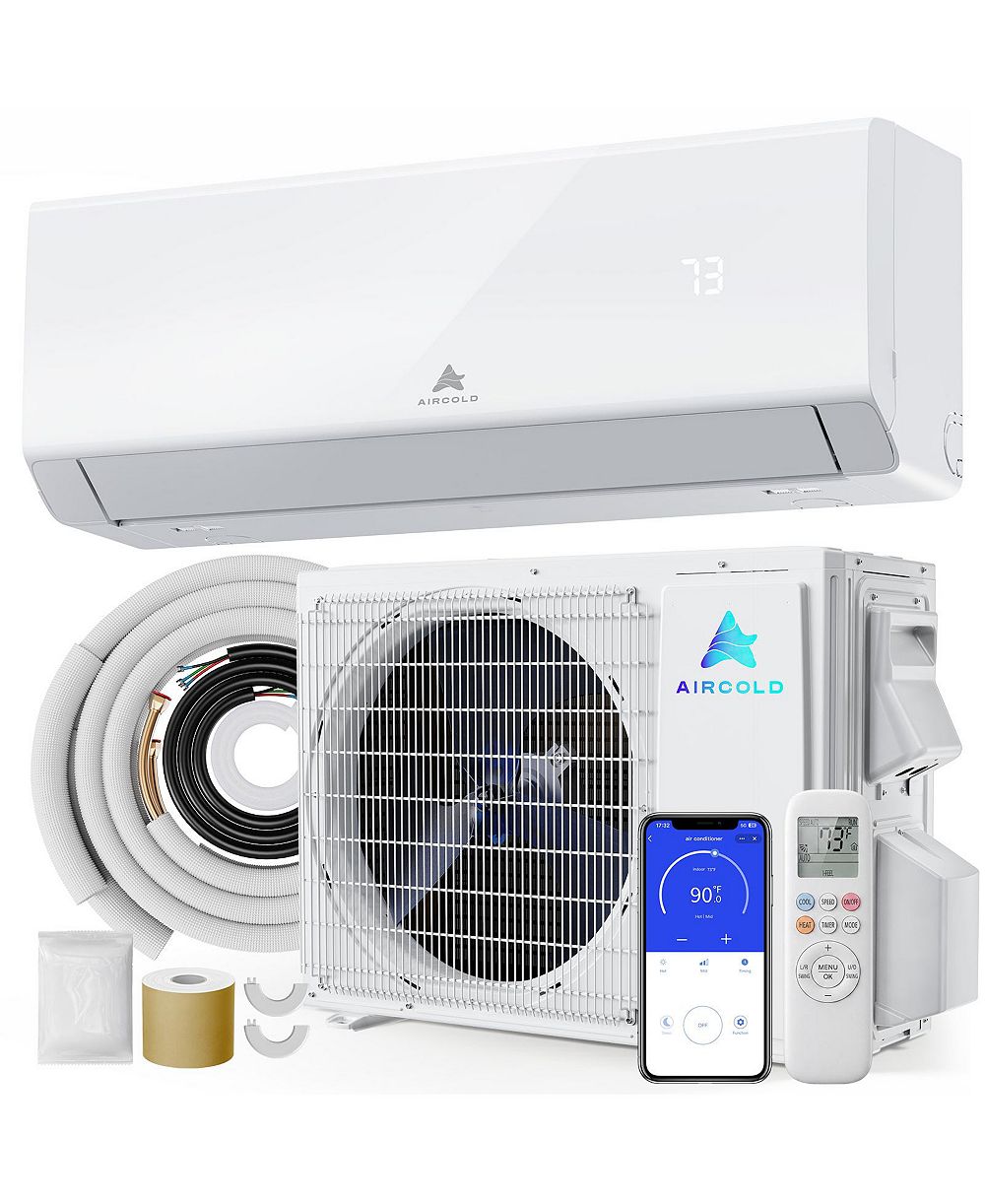 Мини-сплит кондиционер и тепловой насос SUGIFT 12000 BTU, 22 SEER2, 115V Inverter, Wi-Fi, для площади 750 Sq Ft