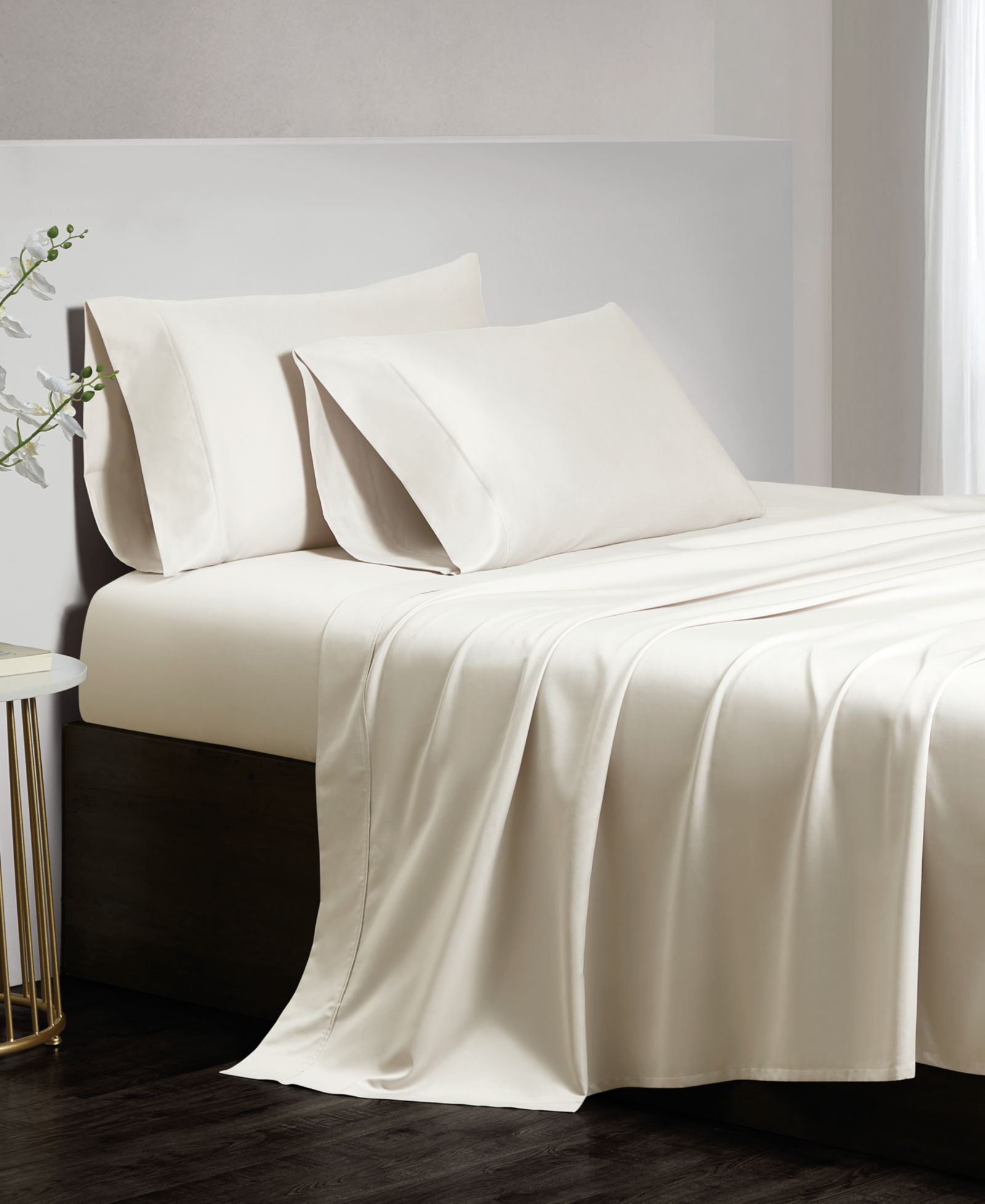 Donna Karan Home Luxe комплект постельного белья, 100% египетский хлопок, 4 шт., California King, 700 Thread Count
