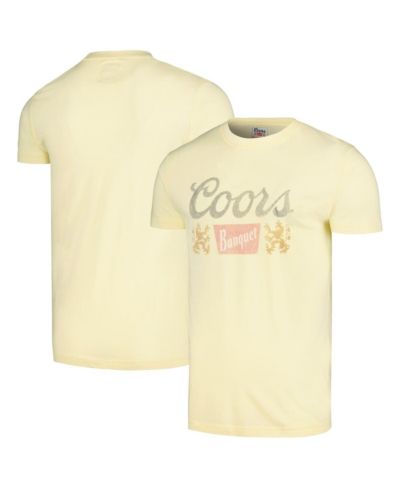 Мужская футболка American Needle Yellow Distressed Coors Vintage-Like Fade
