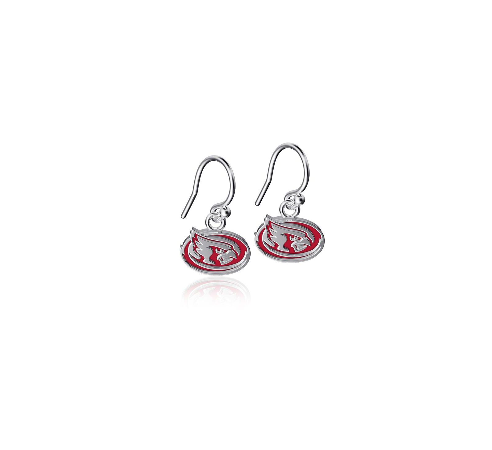 Женские серьги-подвески Dayna Designs Iowa State Cyclones Enamel