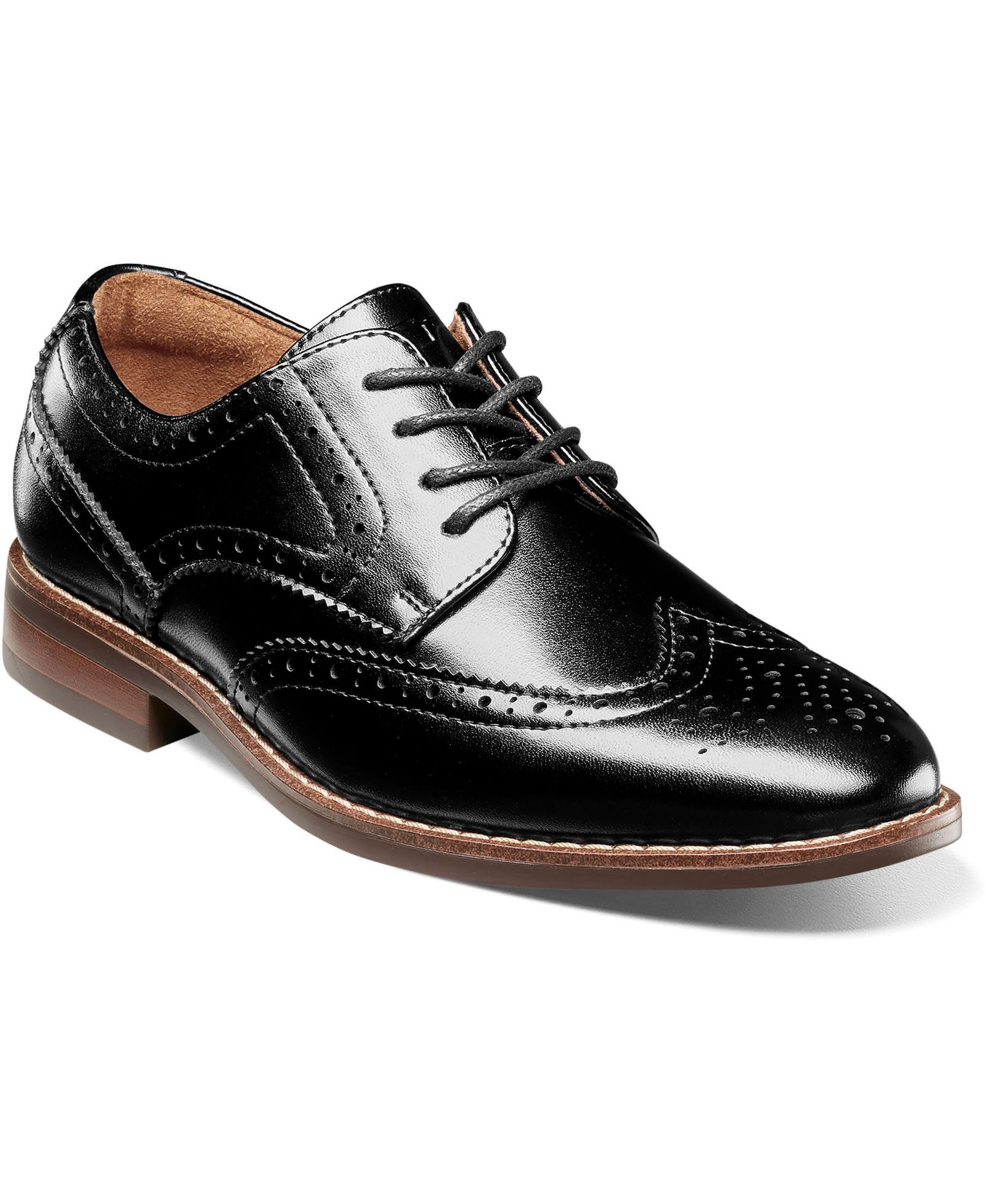 Florsheim детские туфли Rucci Junior Wingtip Oxford для мальчиков