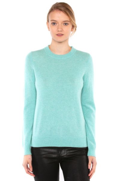 Джемпер JENNIE LIU Women's 100% Pure Cashmere Long Sleeve Crew Neck Pullover