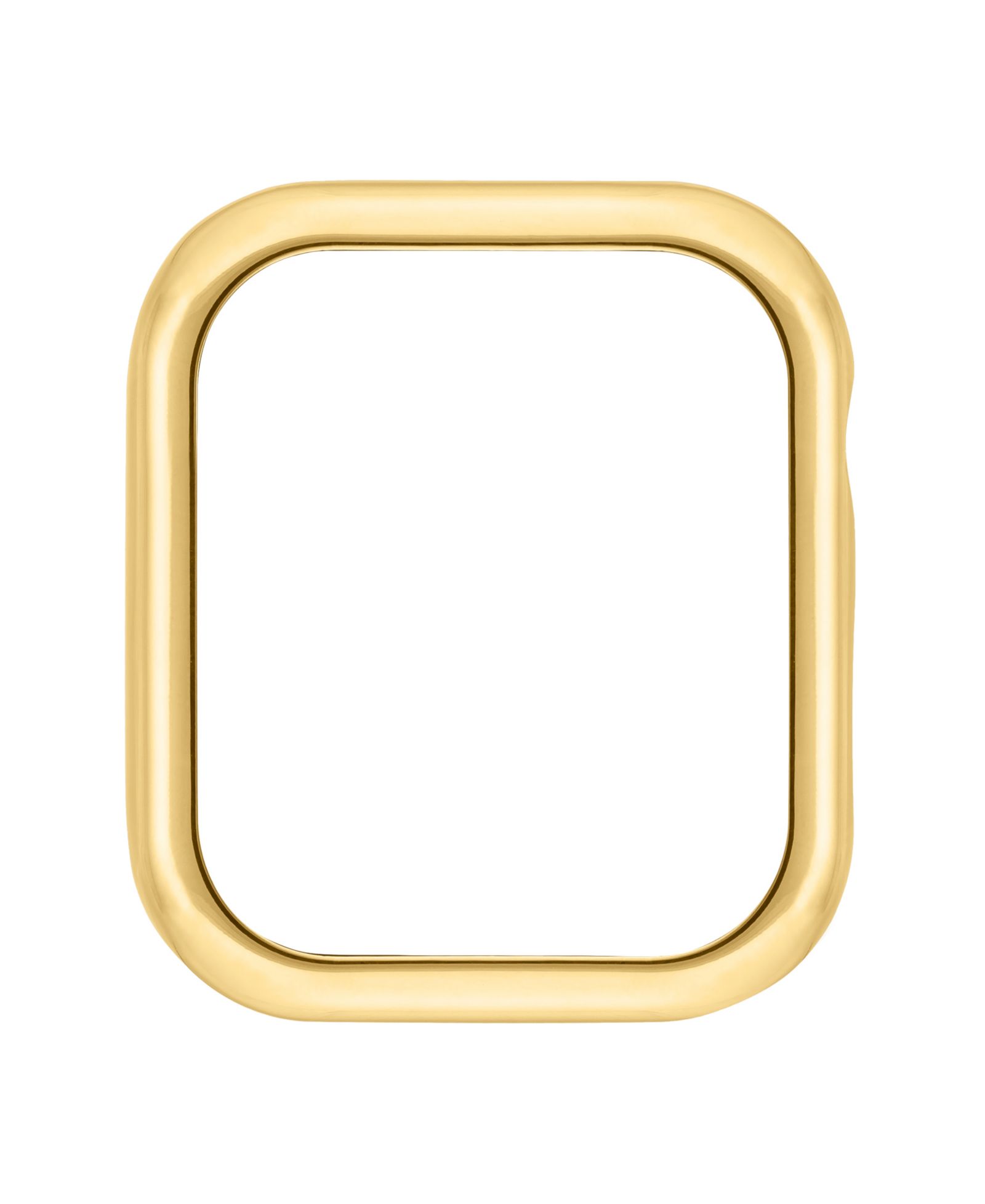 Женский защитный чехол из полированного золотистого сплава Anne Klein для Apple Watch 44mm