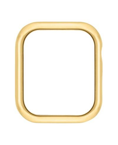 Женский защитный чехол из полированного золотистого сплава Anne Klein для Apple Watch 44mm