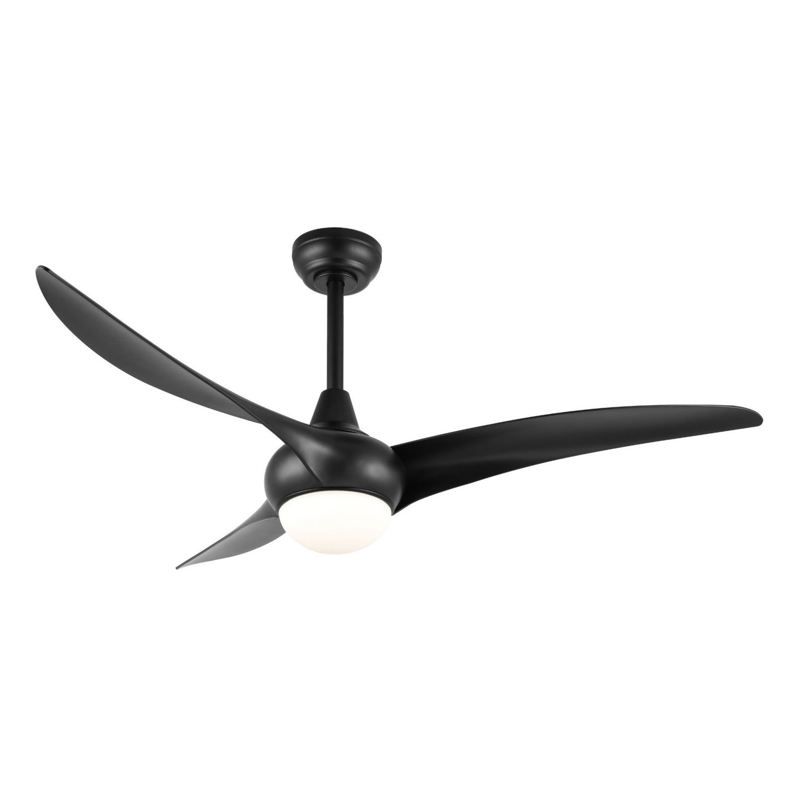 Aviator Coastal Retro Iron/Plastic Retro Swirl Integrated LED Ceiling Fan