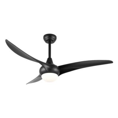 Aviator Coastal Retro Iron/Plastic Retro Swirl Integrated LED Ceiling Fan