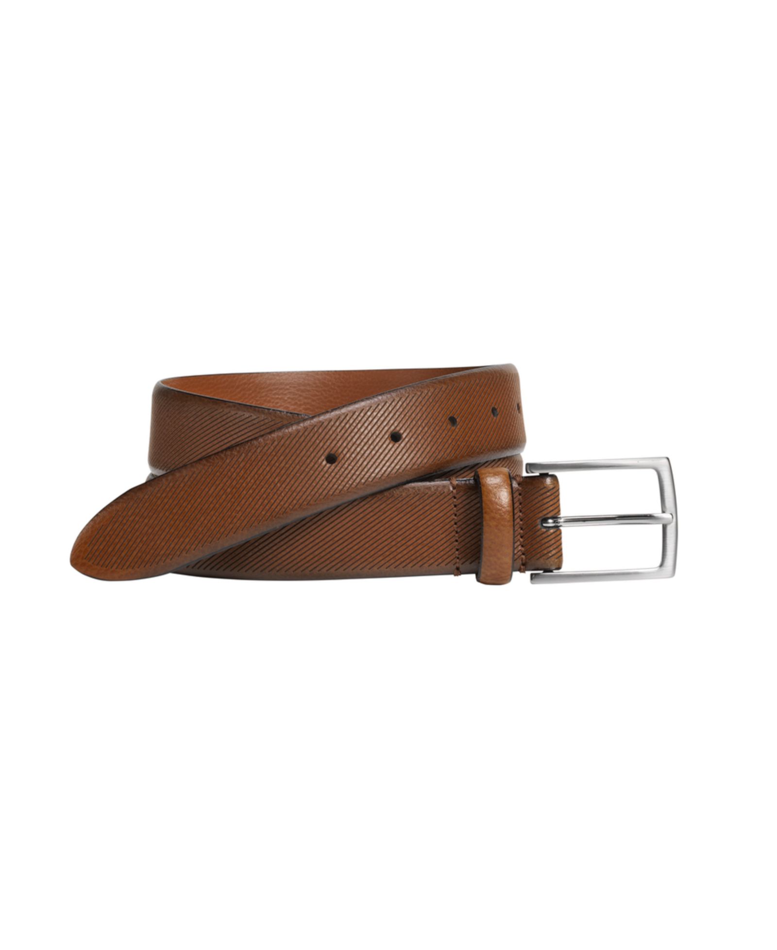Мужской ремень Johnston & Murphy Diagonal Embossed