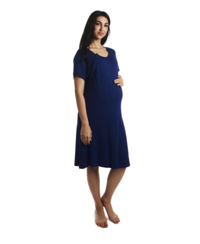 Everly Grey Maternity Rosa Maternity/Nursing Hospital Gown