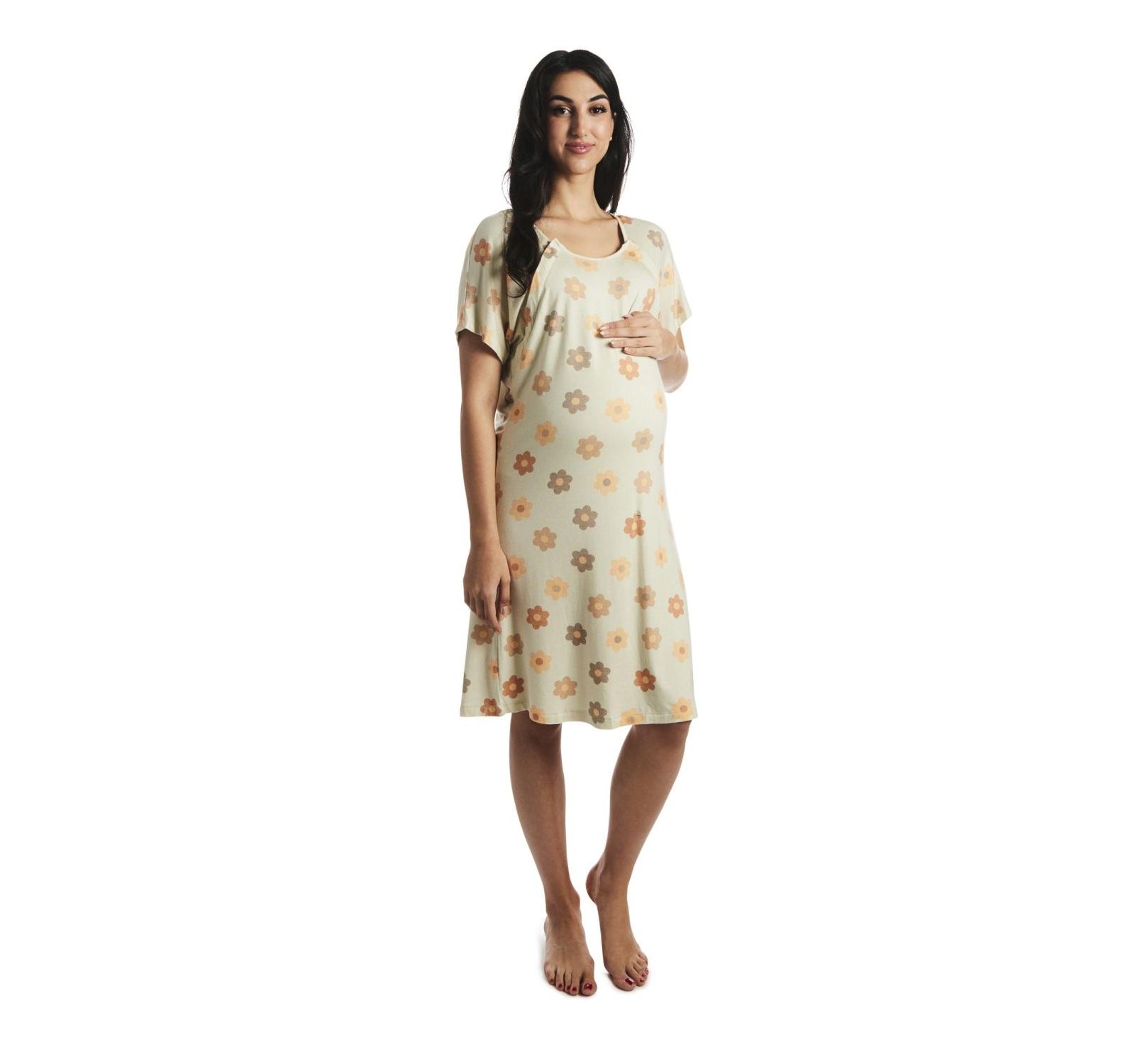 Женская больничная рубашка Everly Grey Maternity Rosa