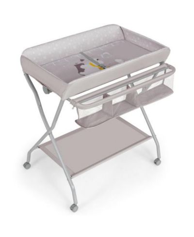Baby Changing Table with Safety Belt and 4-side Defense