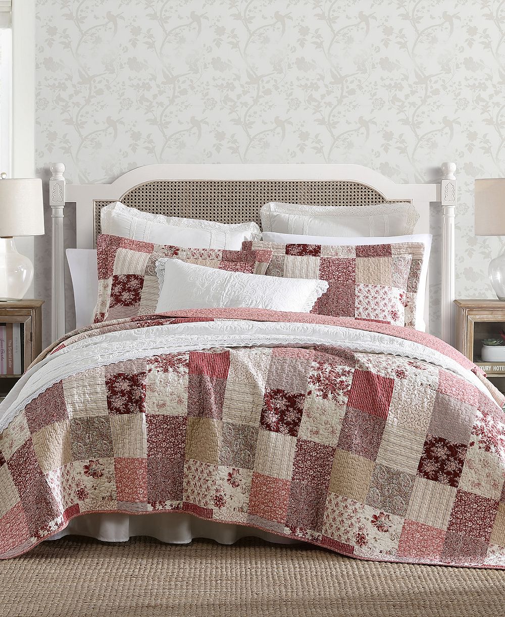 Laura Ashley Celina стеганый комплект из 3 предметов, King
