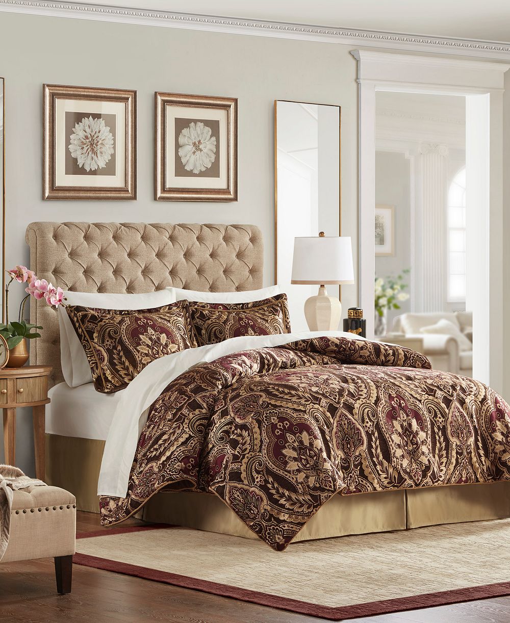 Croscill Julius 4-Pc Comforter Set, Queen