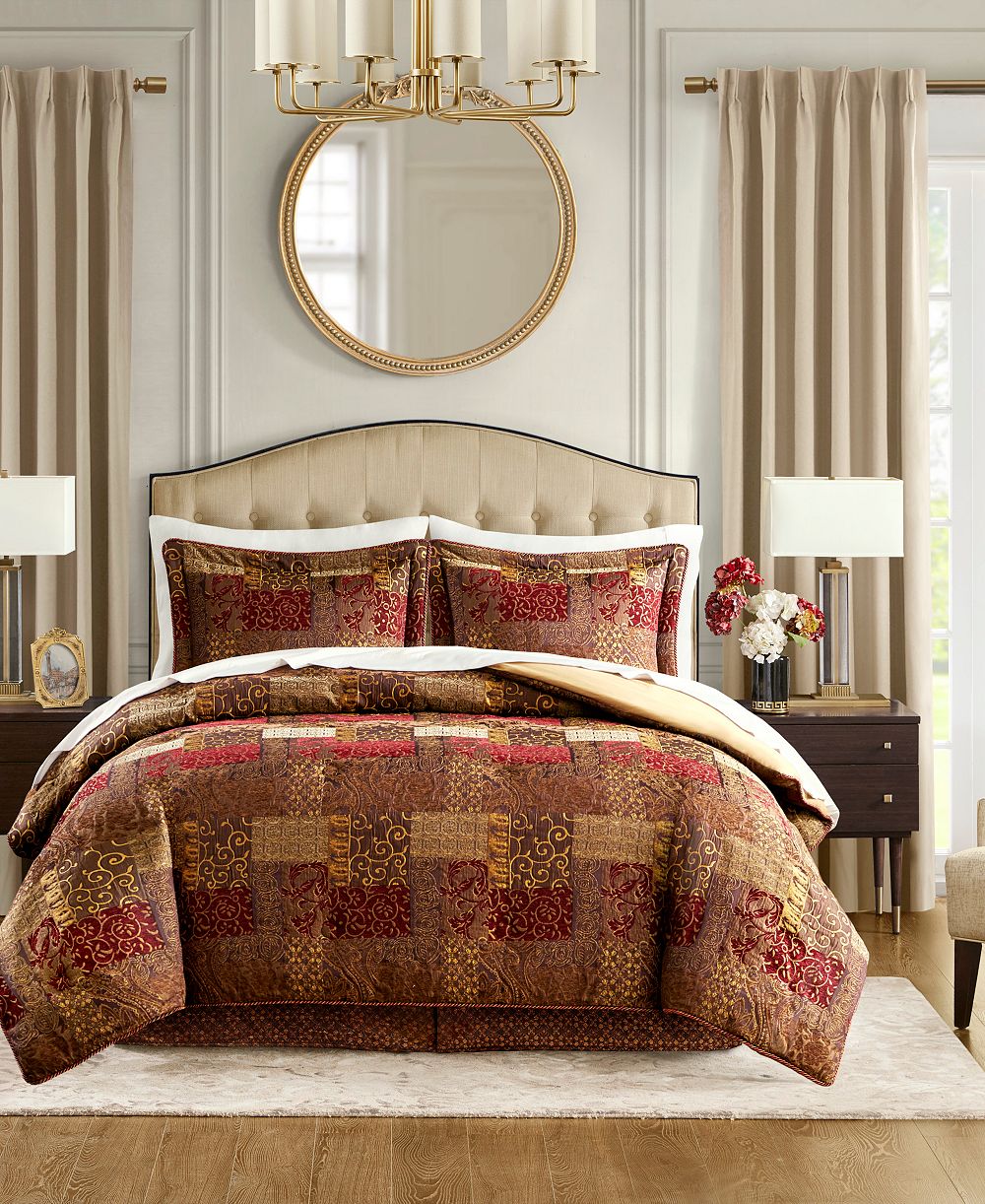 Croscill Galleria 4-Pc Comforter Set, California King