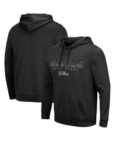 Colosseum Мужской худи Ole Miss Rebels Blackout 3.0 Black