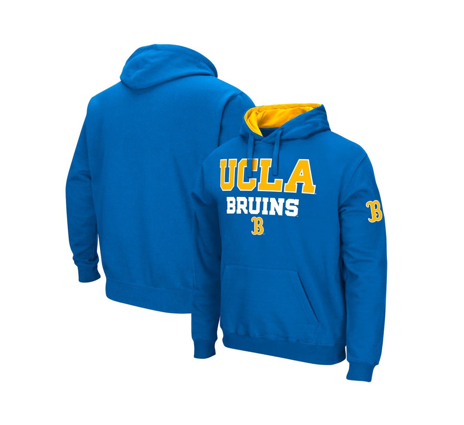Мужское свитшот Colosseum Blue UCLA Bruins Sunrise Pullover Hoodie