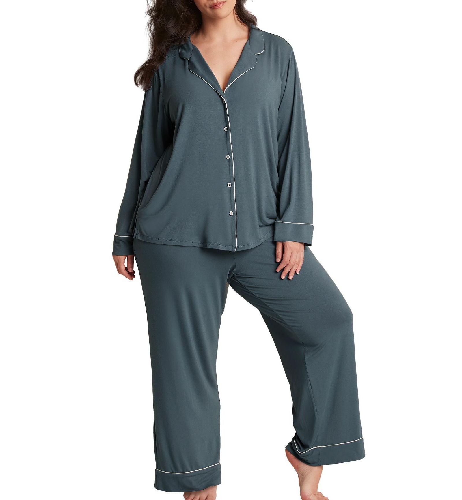 Комплект для сна Adore Me Plus Size Matilda: топ с длинным рукавом и брюки