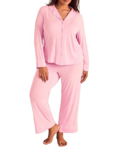Комплект для сна Adore Me Plus Size Matilda: топ с длинным рукавом и брюки