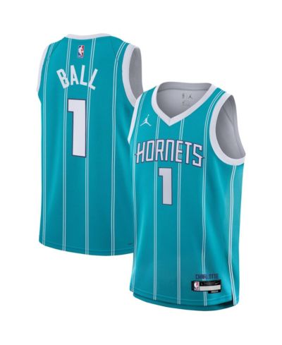 Детский джерси Nike LaMelo Ball Teal Charlotte Hornets Swingman Icon Edition