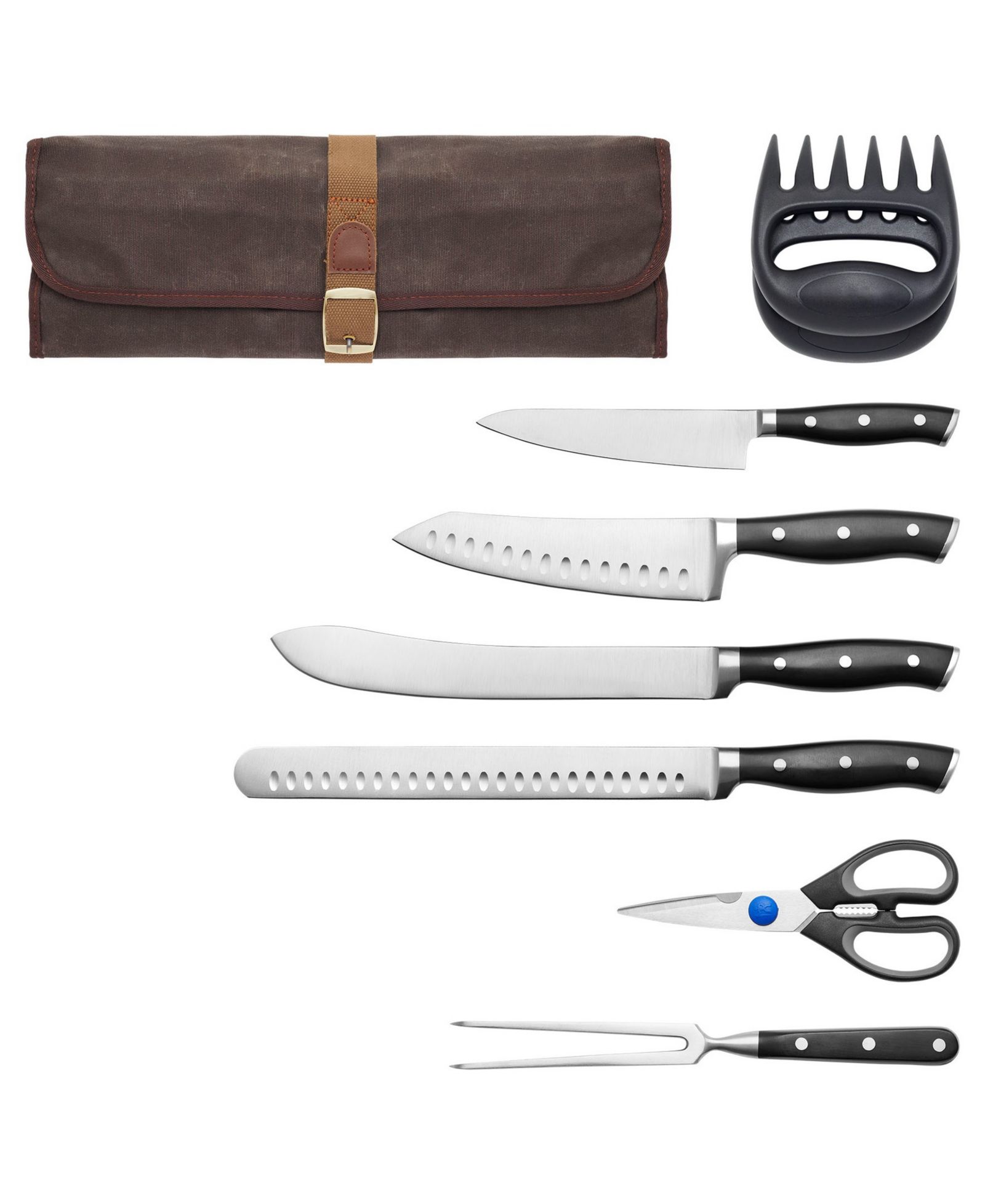 HENCKELS Forged Accent 9-Piece Barbecue Carving Tool Set