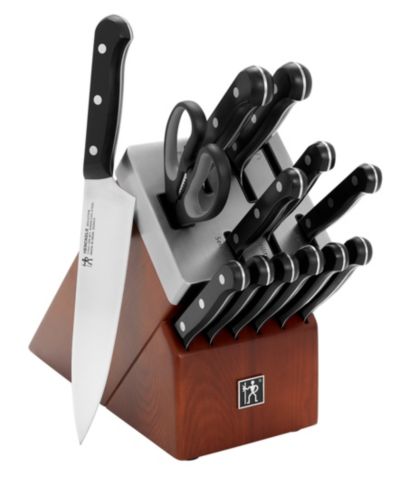 HENCKELS Solution 14-Piece Self-Sharpening Knife Block Set