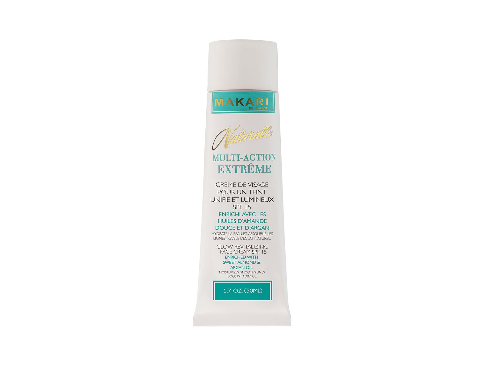 Naturalle Multi-Action Extreme Glow Revitalizing Face Cream SPF 15 - 1.7oz