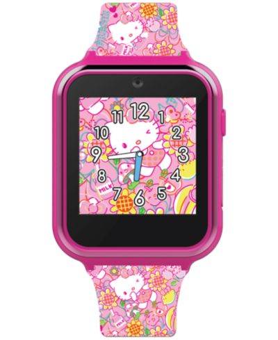 Детские смарт-часы Accutime Hello Kitty Pink Silicone Strap, 40mm