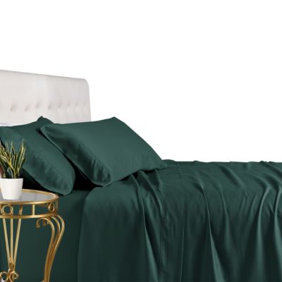 Royal Tradition комплект из 4 простыней из вискозы и бамбука, Full Size