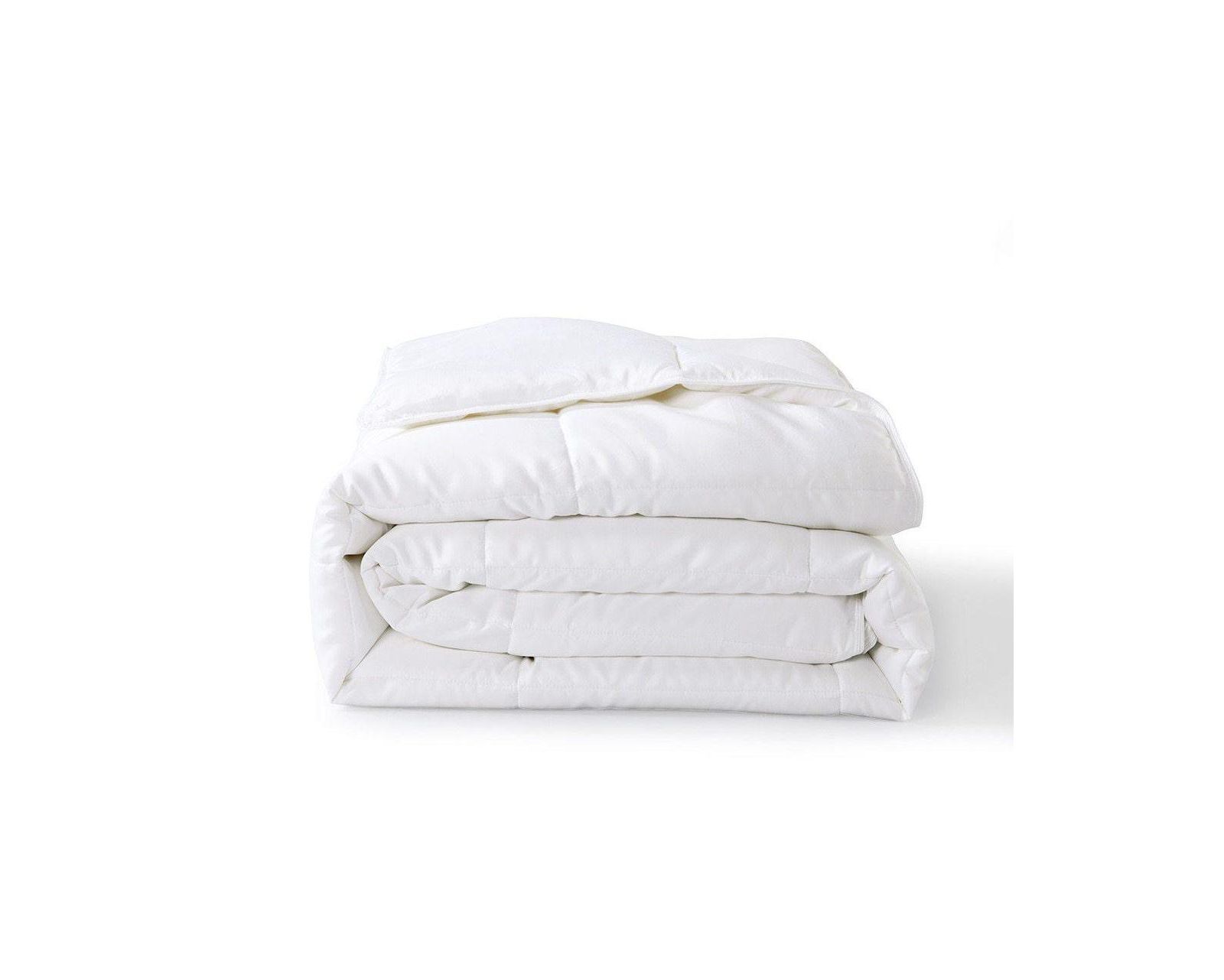 Egyptian Linens Одеяло из бамбуковой вискозы, 300 Thread Count, 100% Cotton Sateen White, Twin/Twin XL