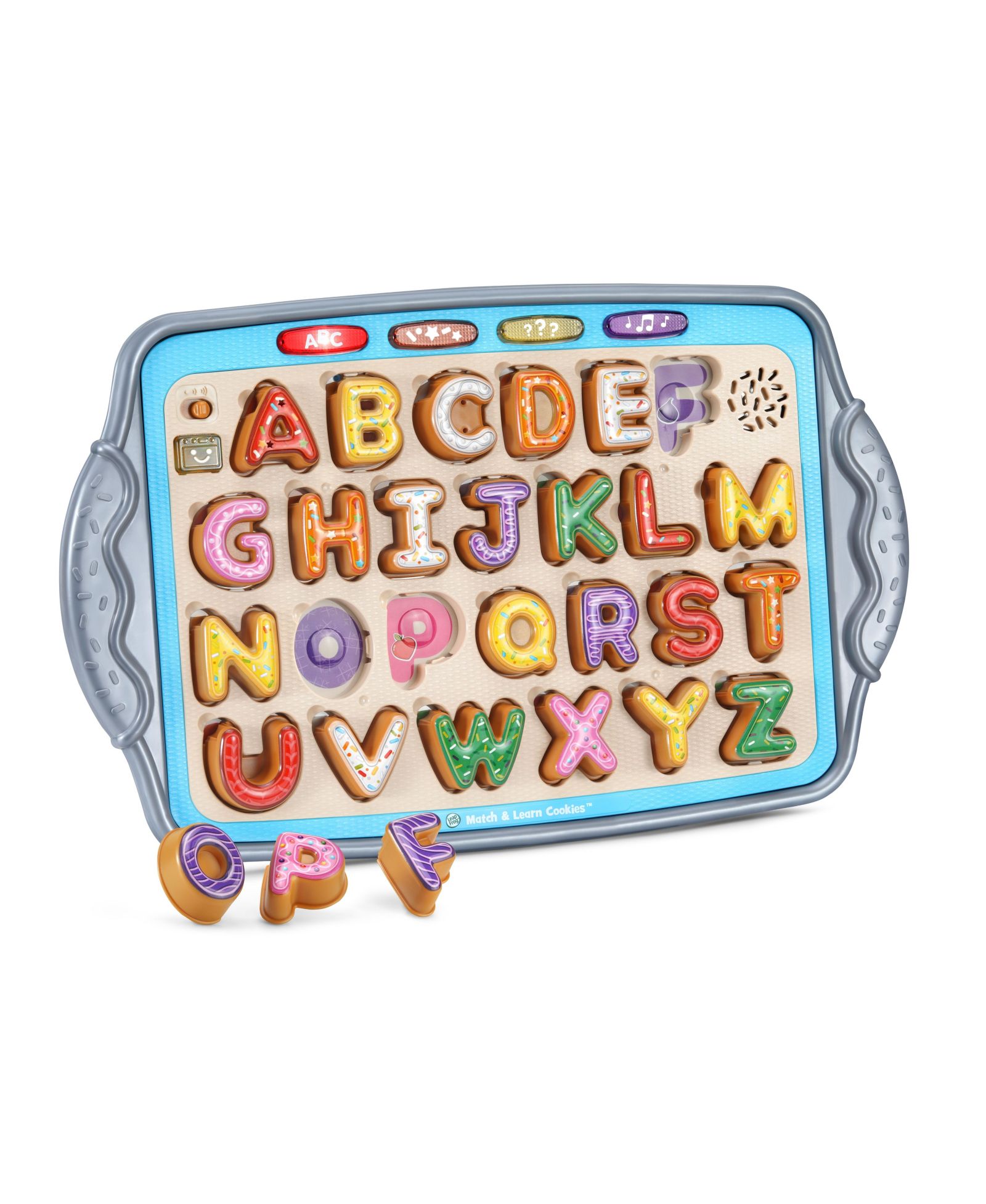 Обучающая игрушка VTech Match Learn Cookies для развития письма, 26 предметов, от 2 лет
