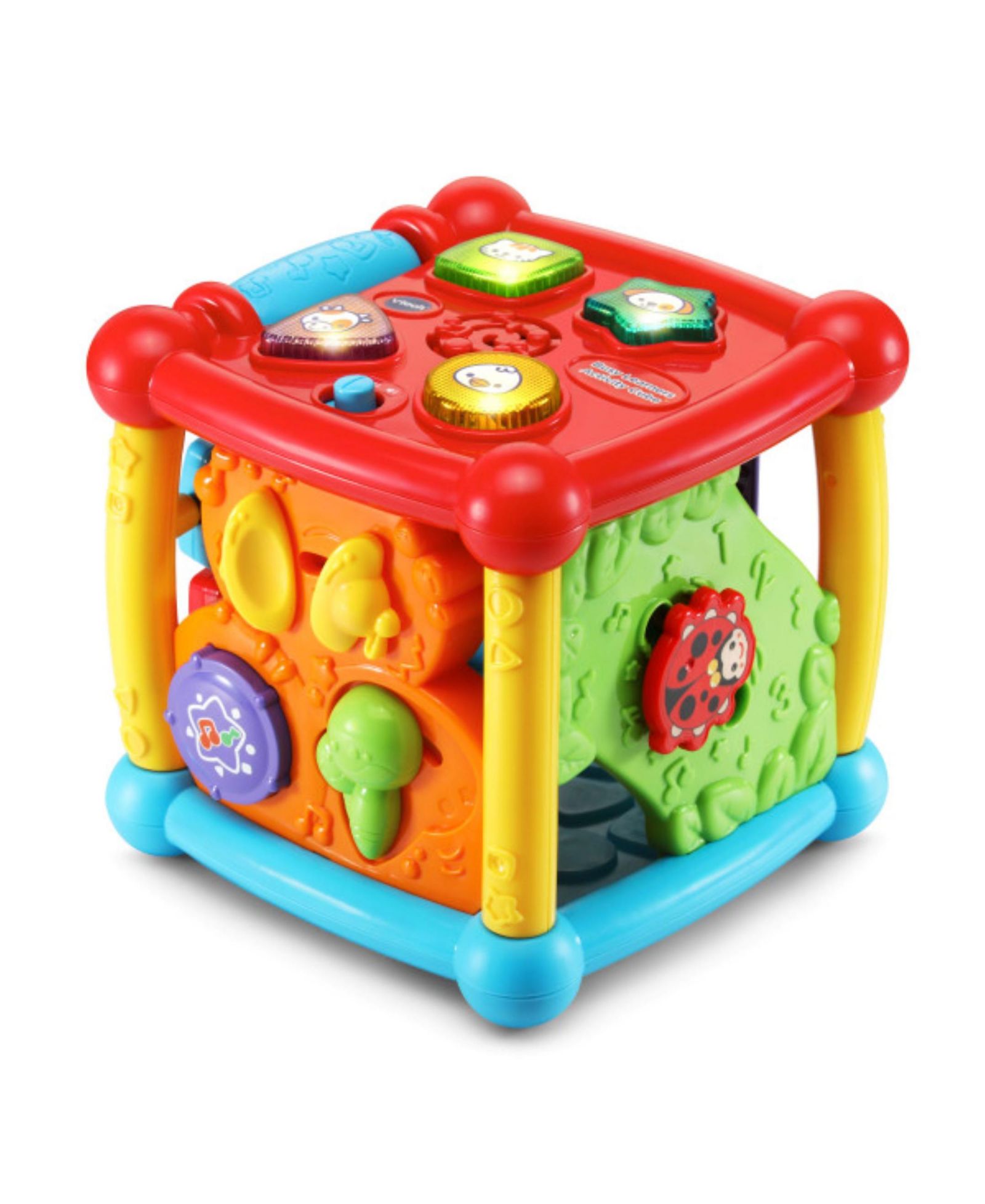 Vtech Busy Learners 5-Sided Activity Cube with Animal Sounds