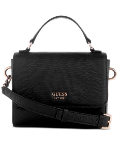 GUESS Lyndi мини сумка через плечо с клапаном