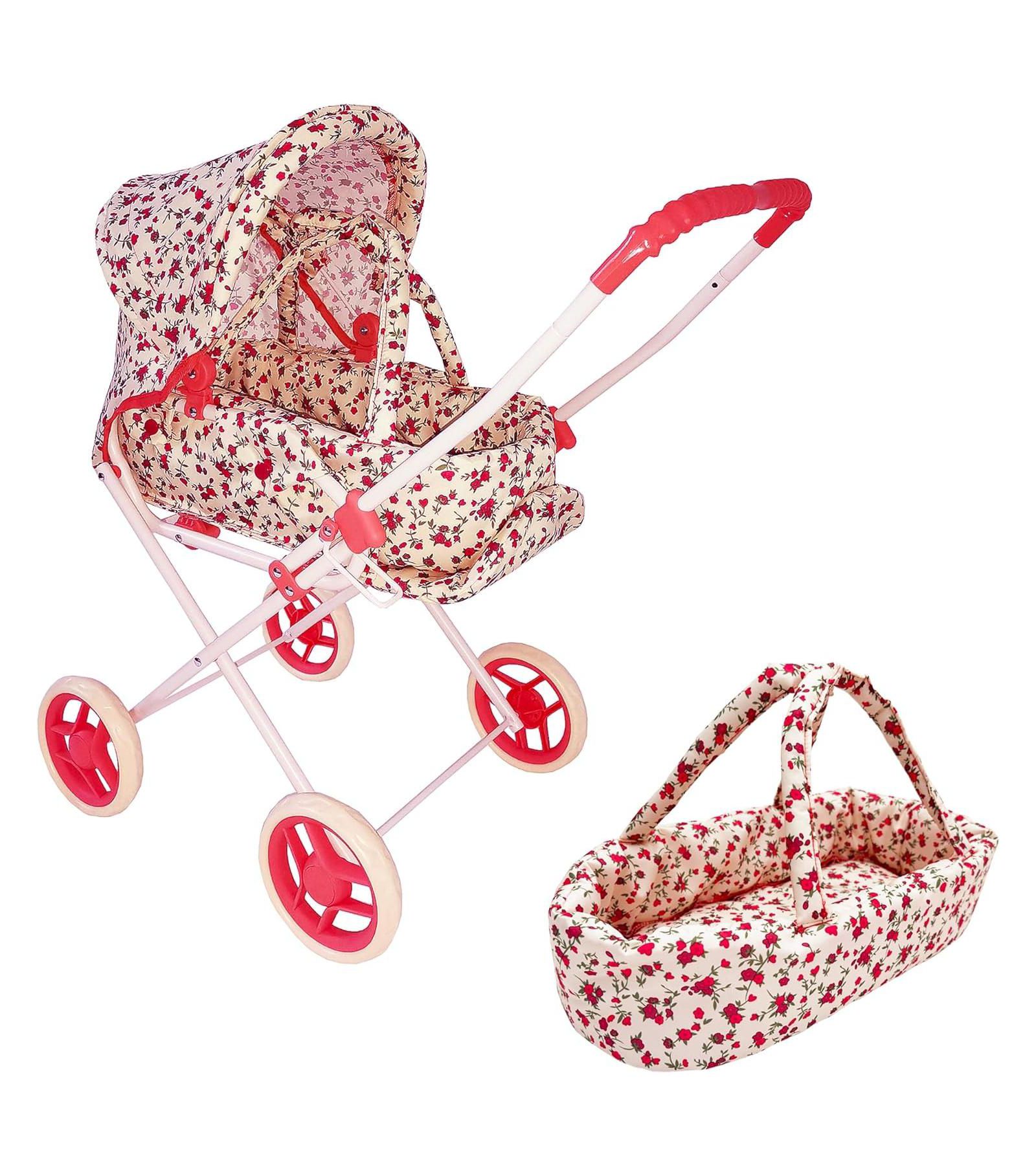 The New York Doll Collection Коляска-люлька для кукол с сумкой для переноски