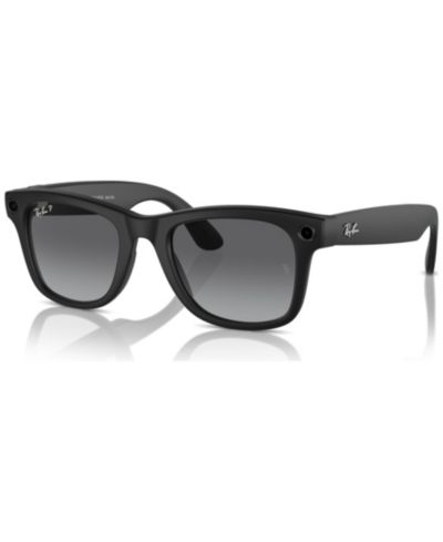 Солнцезащитные очки Ray-Ban Unisex AI Meta Gen1 Wayfarer Polarized Gradient, RW4006