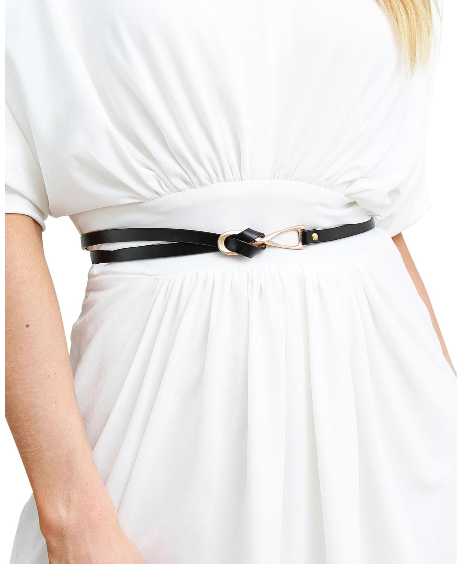 Belle & Bloom London Mood Leather Tie Belt