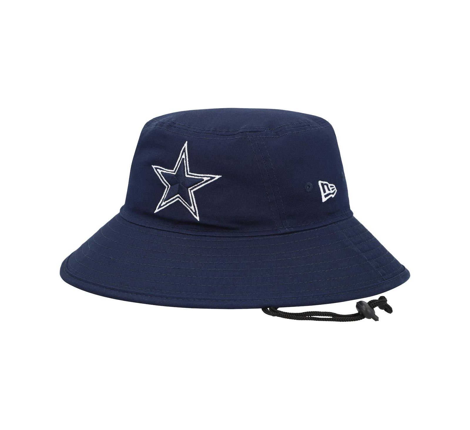 Men's New Era Navy Dallas Cowboys Main Bucket Hat